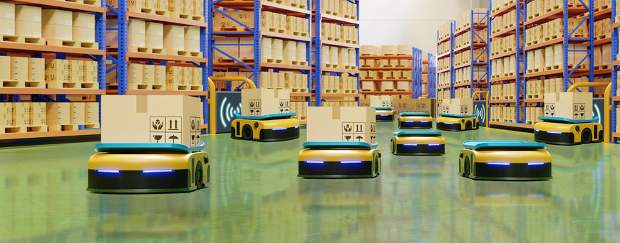 Der 24/7-Einsatz von Robotern in Logistikzentren
